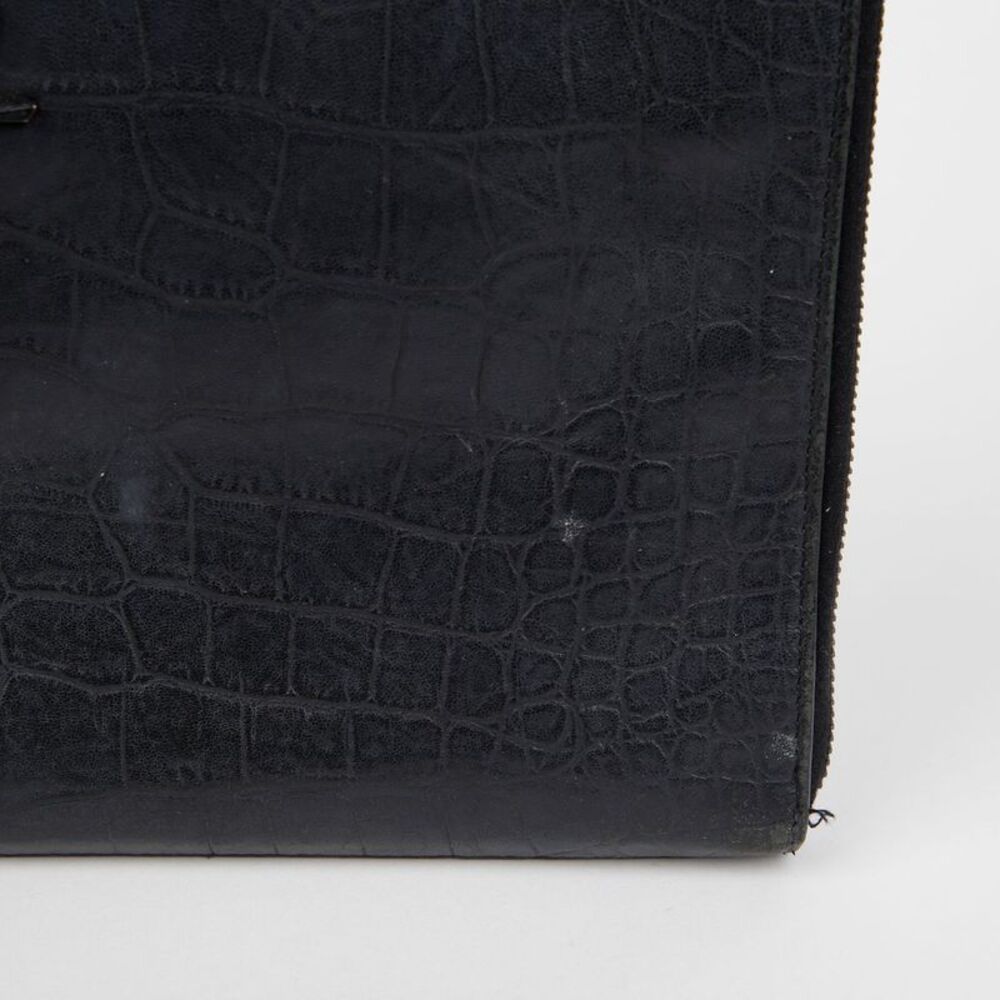 Crocodile Pattern Tablet Clutch Bag - image 4